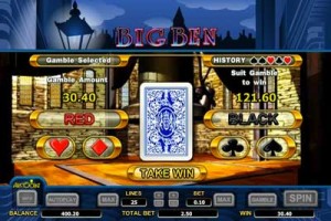 Big Ben Pokie Gamble Feature